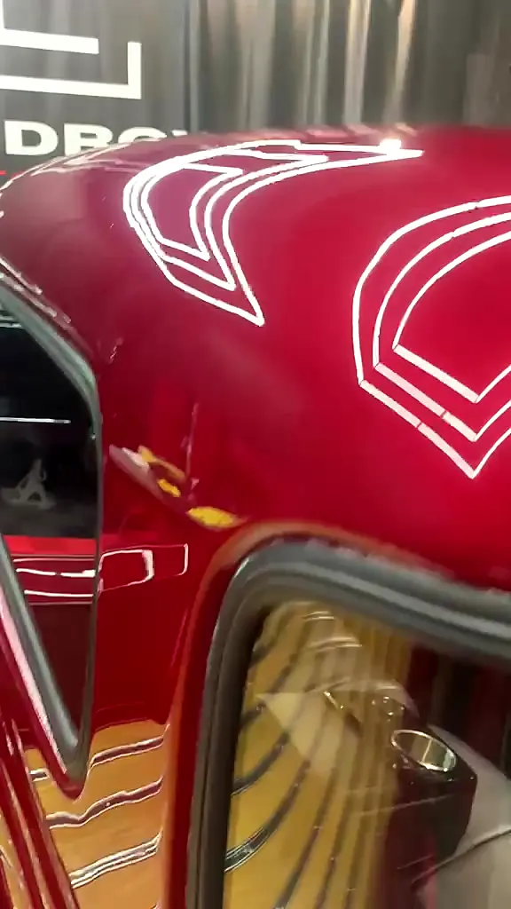 Classic truck interior