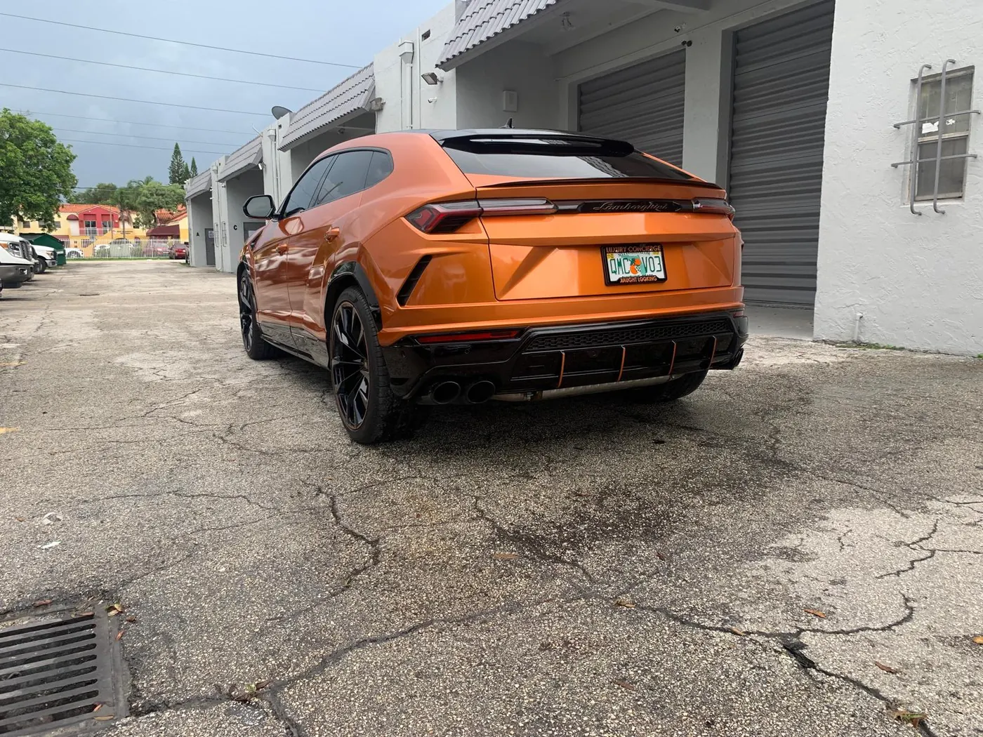 Lamborghini Urus rear diffuser kit